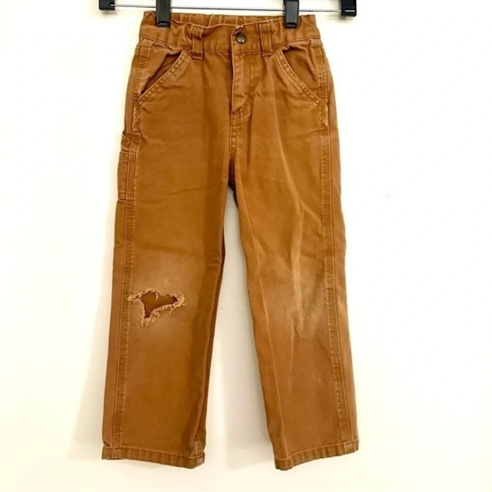 Carhartt Boys Khaki Pants Size 4T